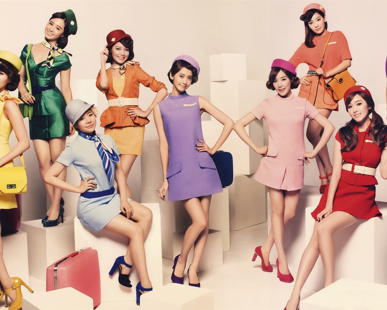 少女時代Girls & Peace Japan Tour 高清壁紙 #1 - 1280x1024