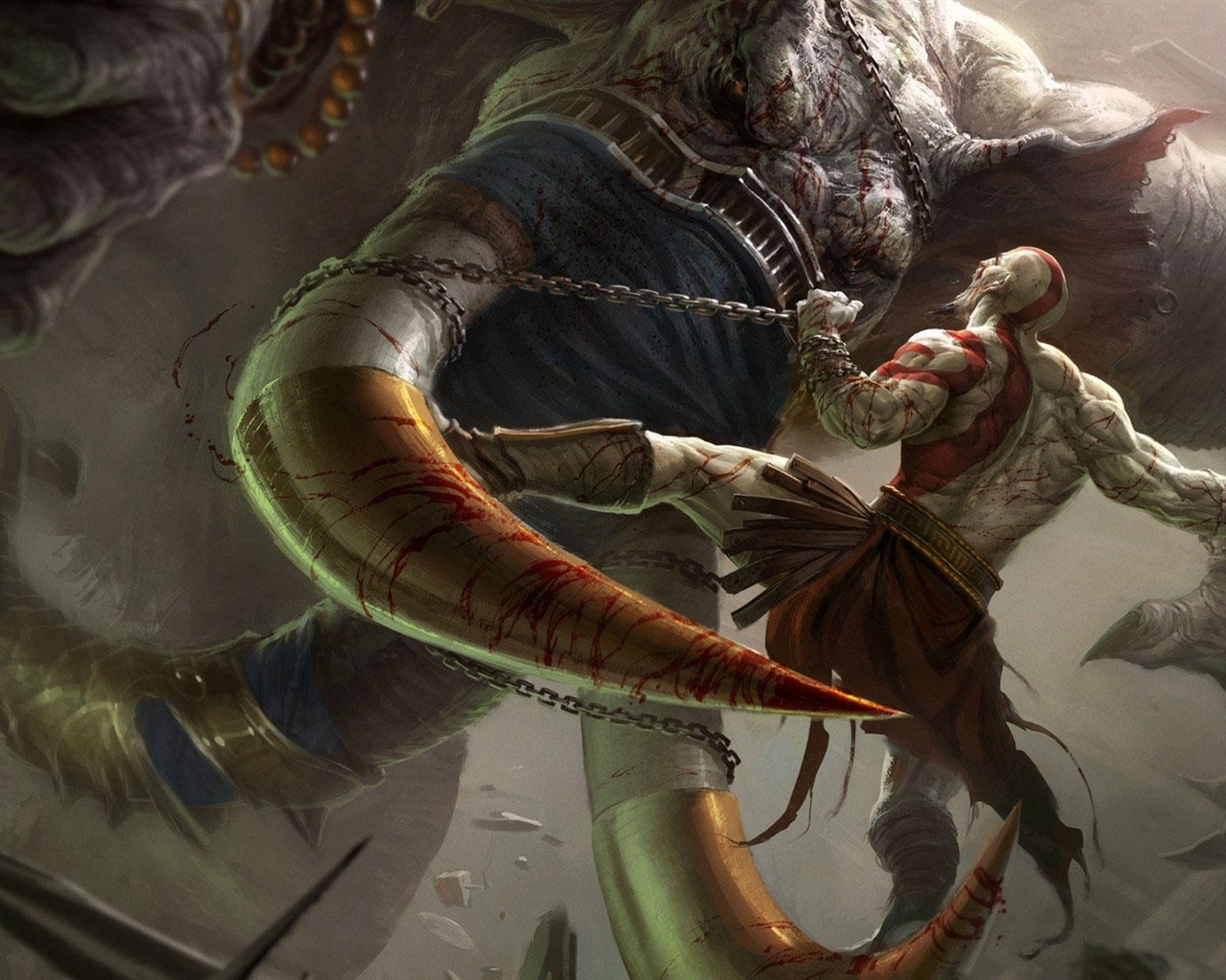 God of War: Ascension 戰神：弒神自封 高清壁紙 #11 - 1280x1024