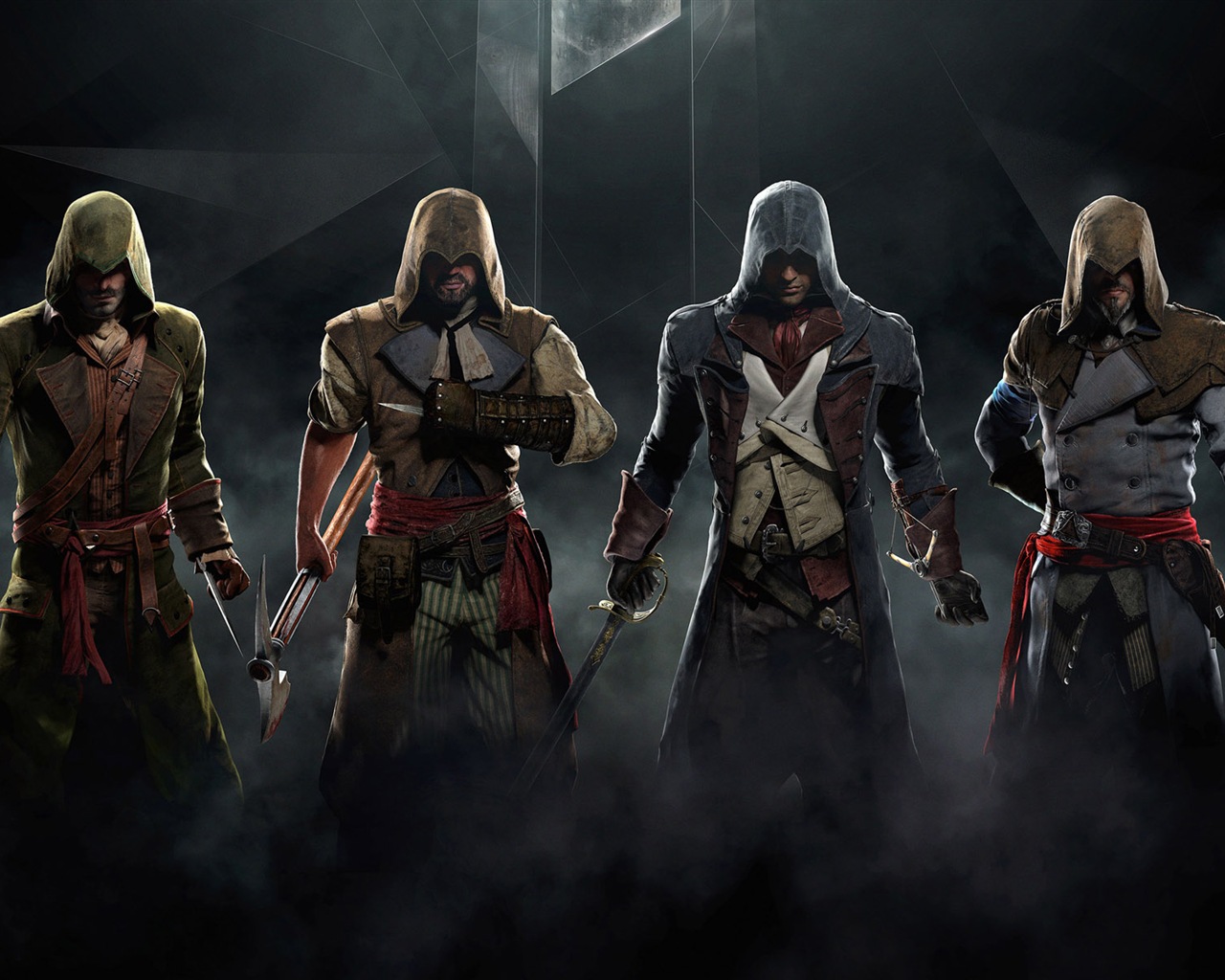 2014 Assassin Creed: Unity HD tapety na plochu #1 - 1280x1024