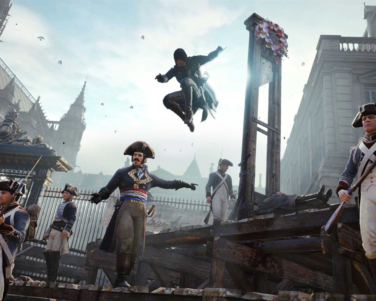2014 Assassin's Creed: Unity 刺客信條：大革命高清壁紙 #2 - 1280x1024
