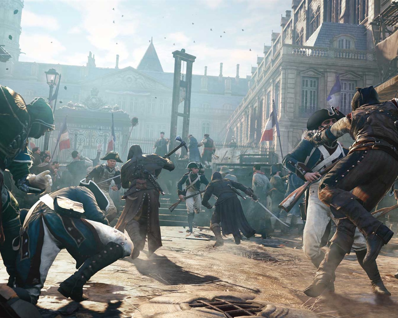 2014 Assassin's Creed: Unity 刺客信條：大革命高清壁紙 #3 - 1280x1024