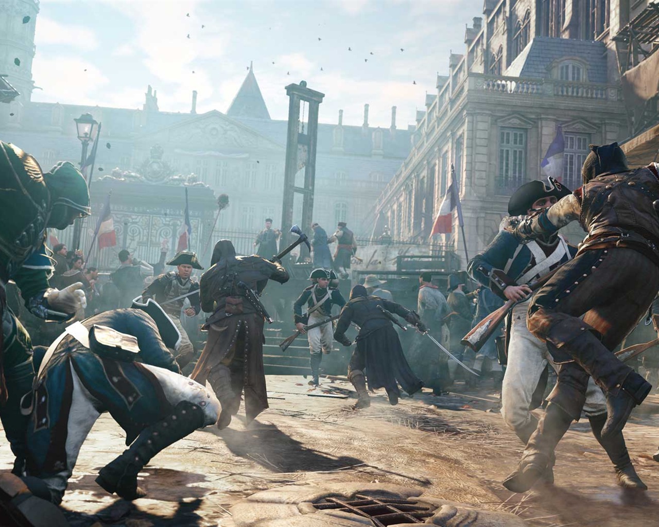 2014 Assassin Creed: Unity HD tapety na plochu #3 - 1280x1024