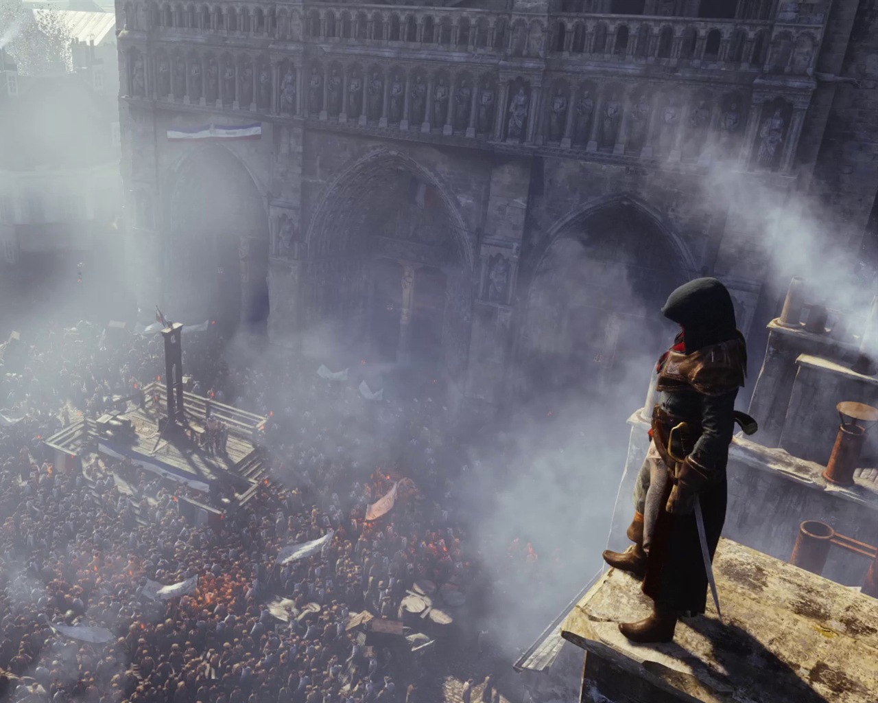 2014 Assassin's Creed: Unity 刺客信條：大革命高清壁紙 #5 - 1280x1024
