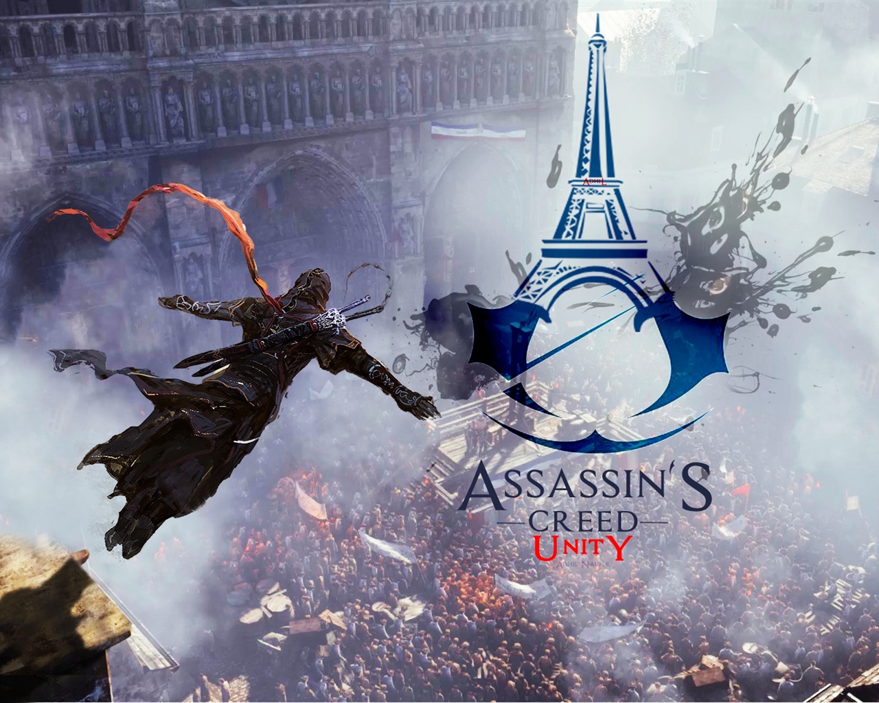 2014 Assassin's Creed: Unity 刺客信条：大革命 高清壁纸6 - 1280x1024