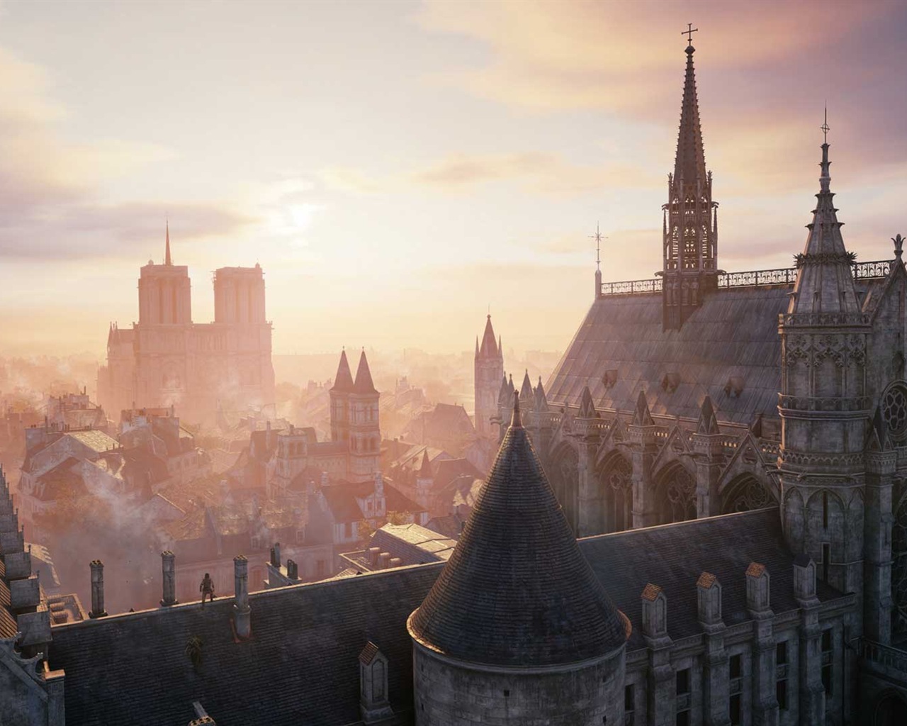 2014 Assassin's Creed: Unity 刺客信條：大革命高清壁紙 #8 - 1280x1024