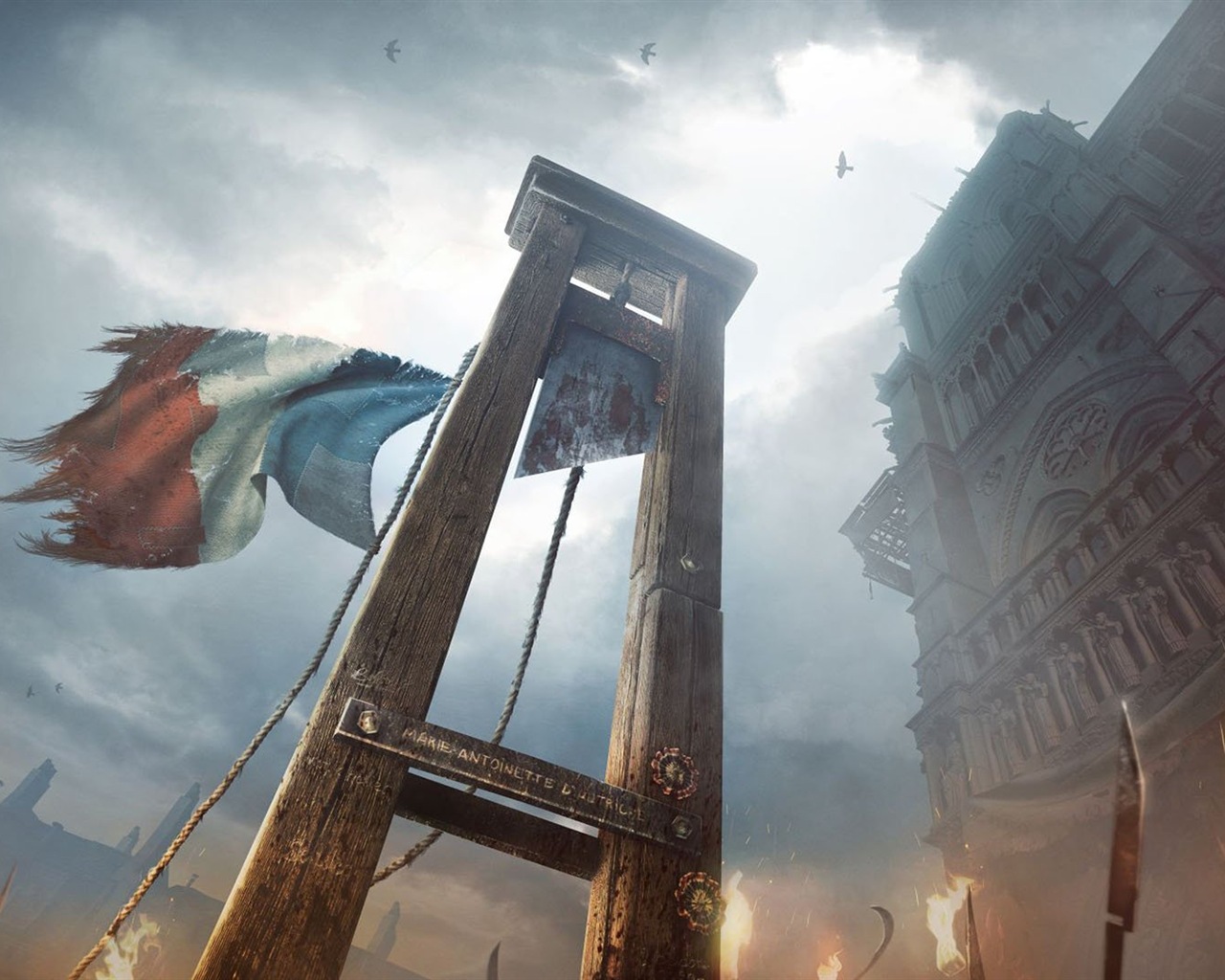 2014 Assassin's Creed: Unity 刺客信条：大革命 高清壁纸15 - 1280x1024