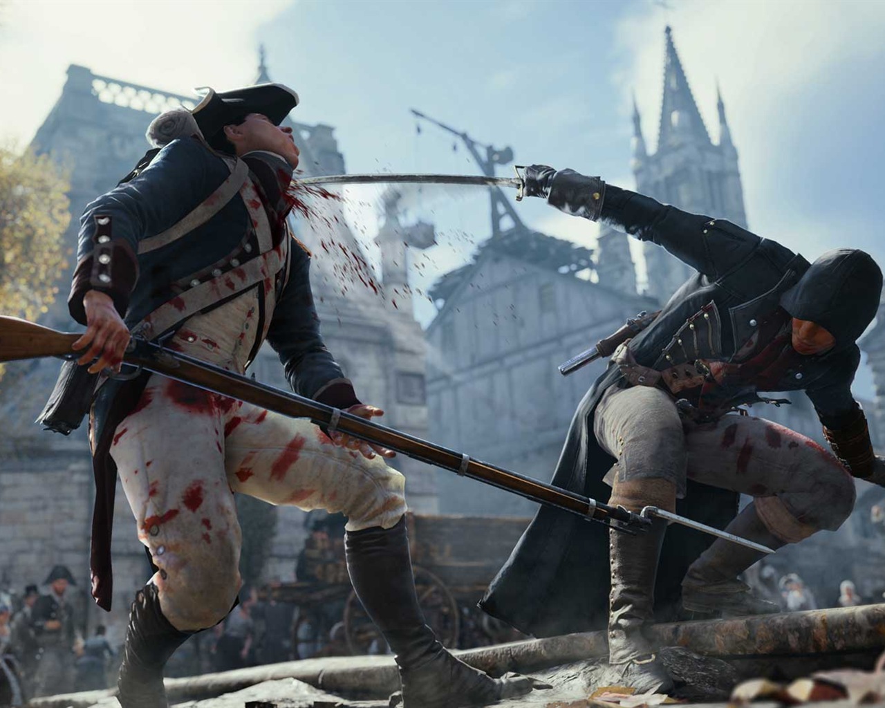 2014 Assassin's Creed: Unity 刺客信条：大革命 高清壁纸18 - 1280x1024