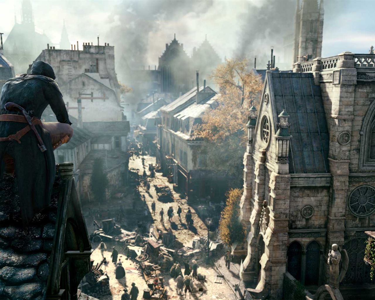 2014 Assassin's Creed: Unity 刺客信條：大革命高清壁紙 #21 - 1280x1024