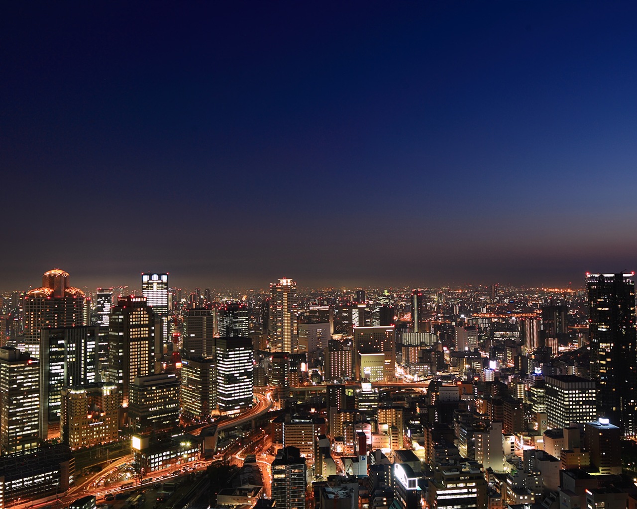 日本城市风景，Windows 8 主题壁纸9 - 1280x1024