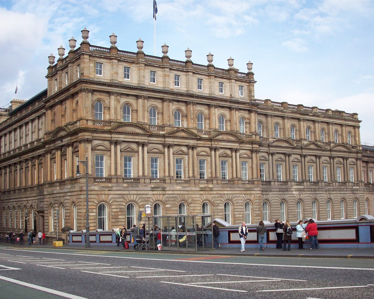 Krásné město Edinburgh, Skotsko HD Tapety na plochu #15 - 1280x1024