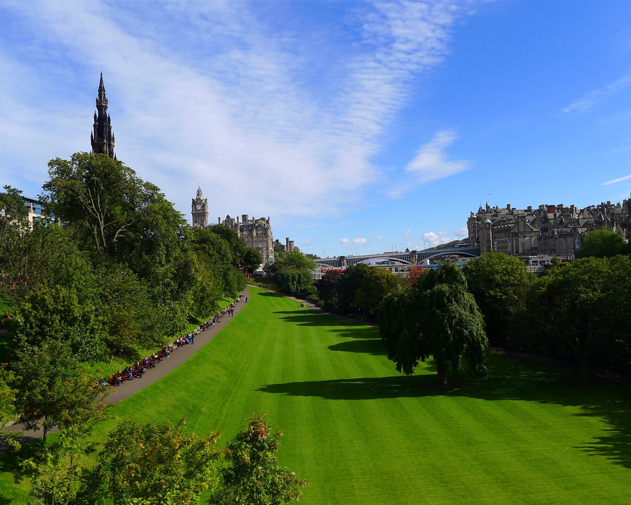 Belle ville d'Edimbourg, en Ecosse fonds d'écran HD #18 - 1280x1024