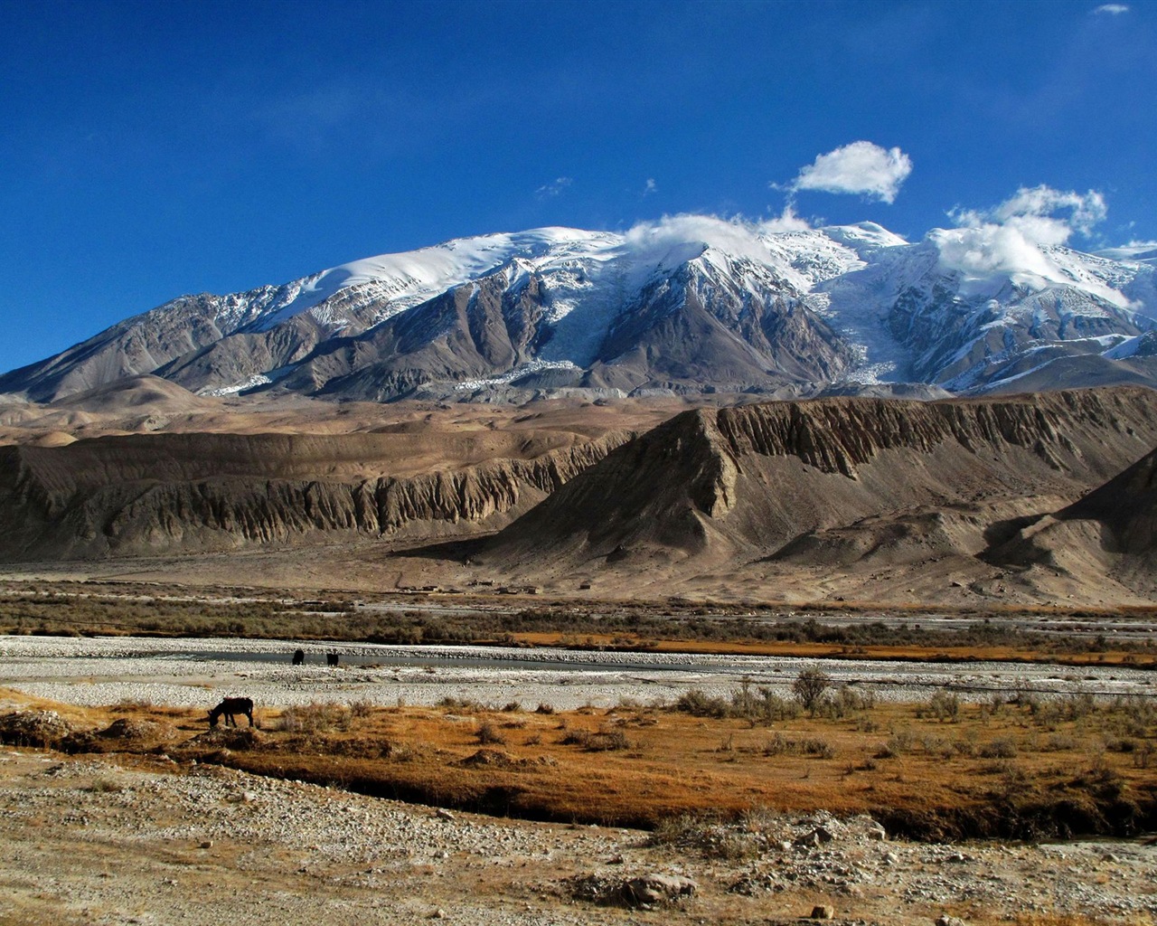 Pamir beaux fonds d'écran paysage HD #7 - 1280x1024