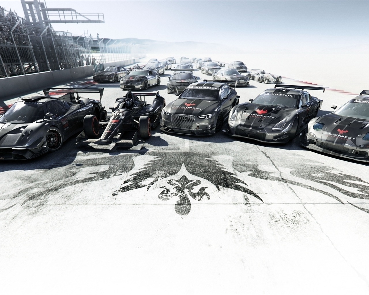 GRID: Autosport 超級房車賽：汽車​​運動高清壁紙 #3 - 1280x1024