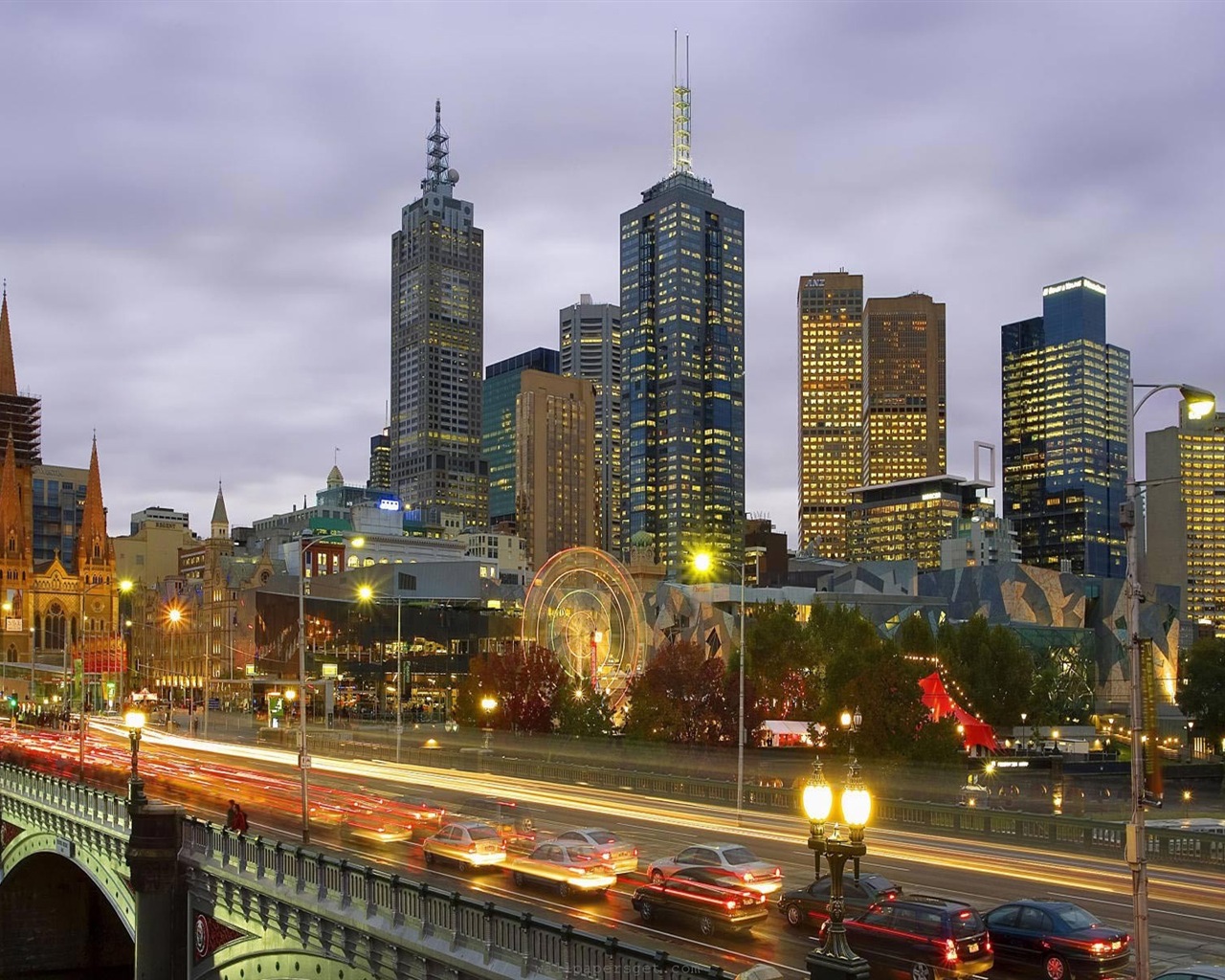 Australia Melbourne city HD wallpapers #8 - 1280x1024