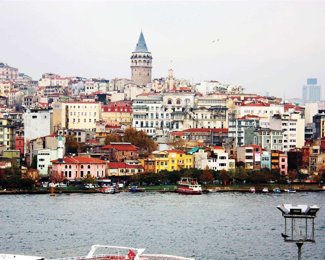 Istanbul, Turecko HD tapety na plochu #1 - 1280x1024