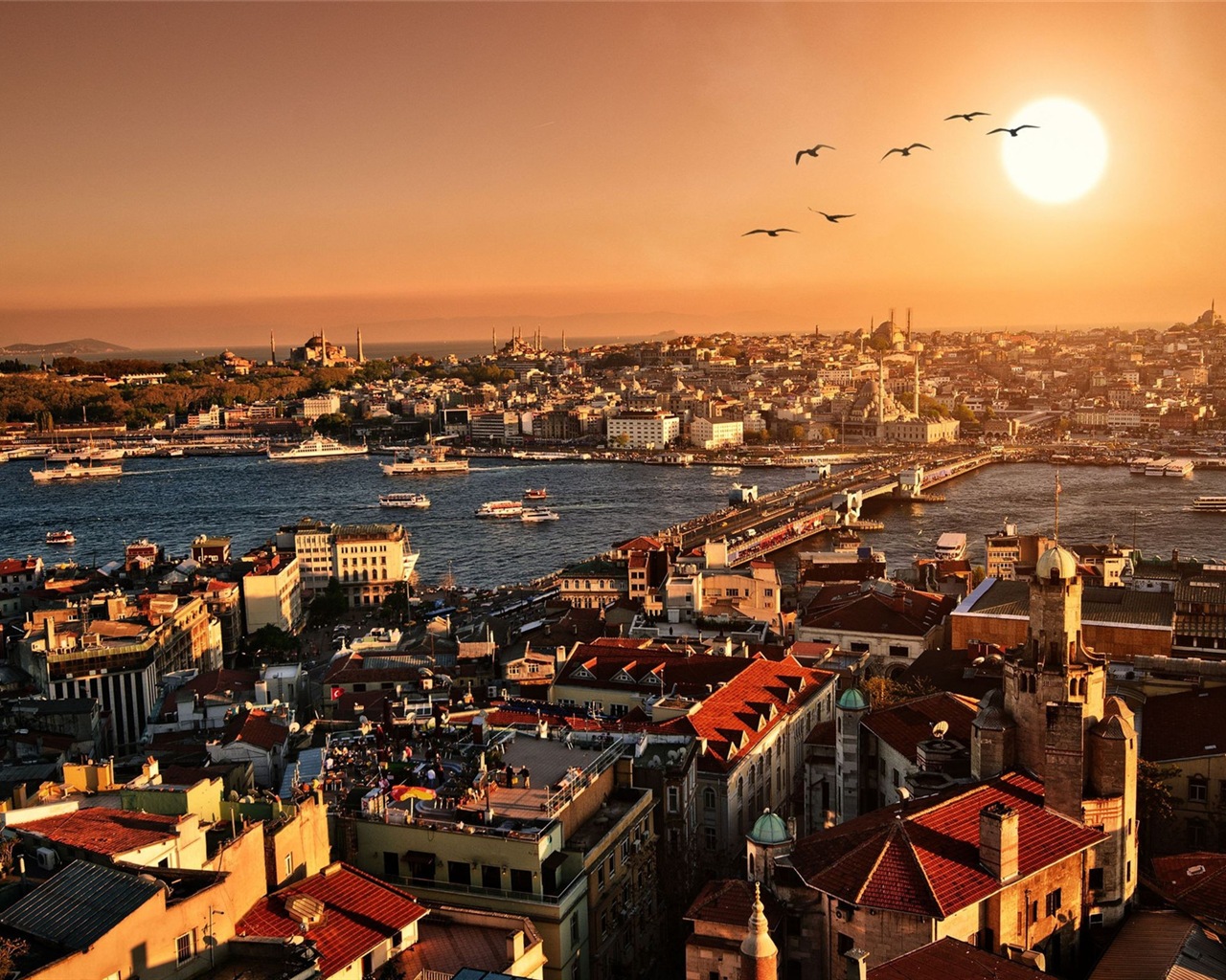 Istanbul, Turecko HD tapety na plochu #10 - 1280x1024