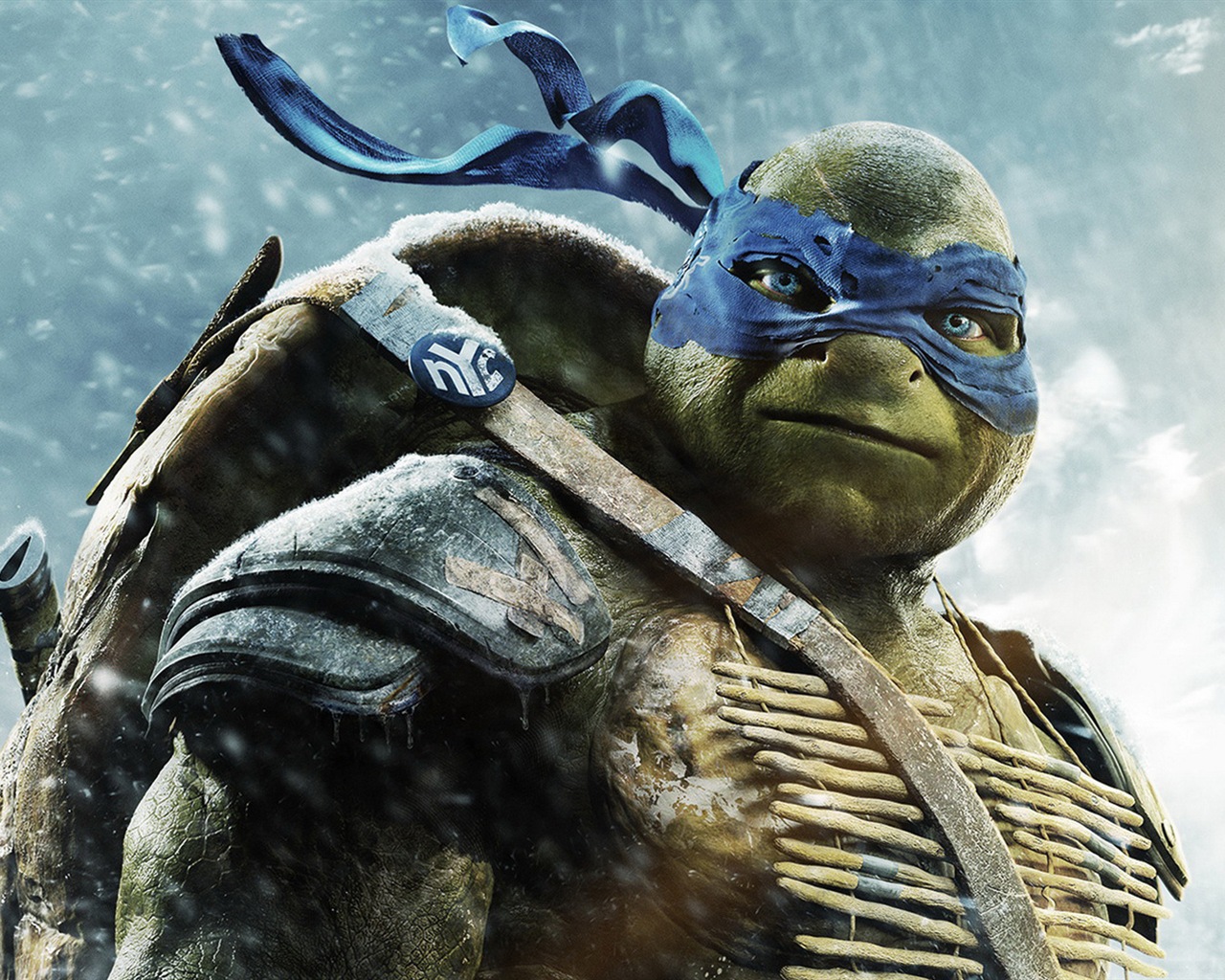 2014 Teenage Mutant Ninja Turtles HD film tapety #1 - 1280x1024