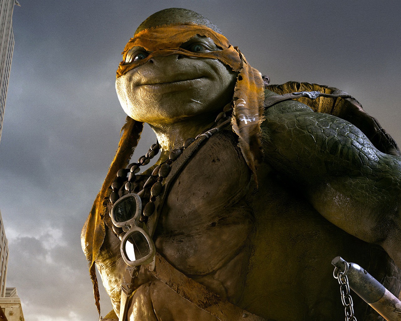 2014 Teenage Mutant Ninja Turtles HD film tapety #4 - 1280x1024