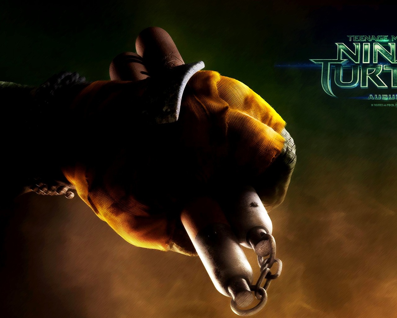 2014 Teenage Mutant Ninja Turtles HD film tapety #7 - 1280x1024