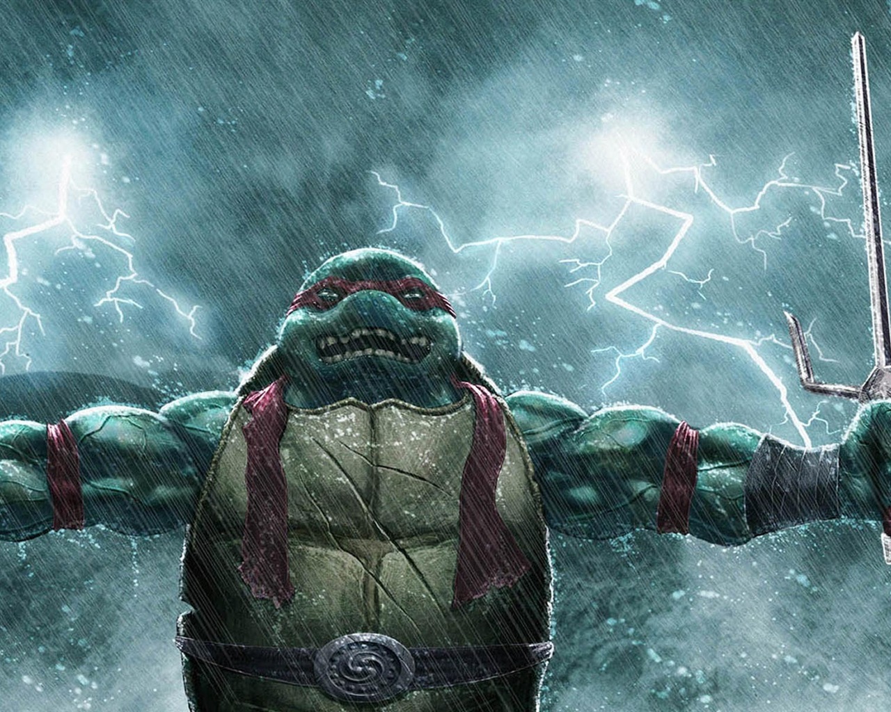 2014 Teenage Mutant Ninja Turtles 忍者神龜高清影視壁紙 #14 - 1280x1024