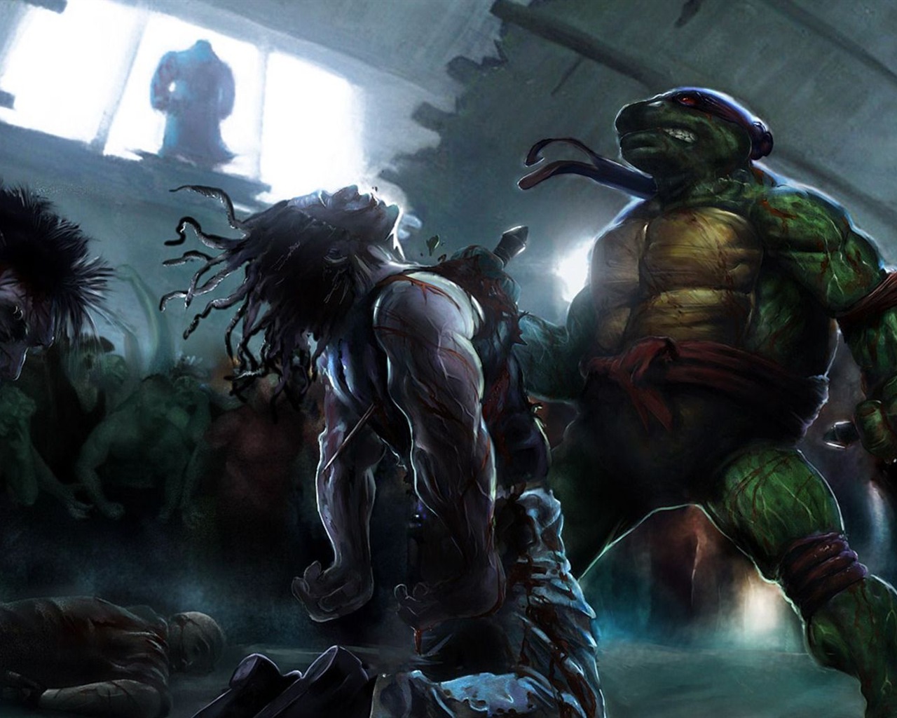 2014 Teenage Mutant Ninja Turtles 忍者神龟 高清影视壁纸15 - 1280x1024