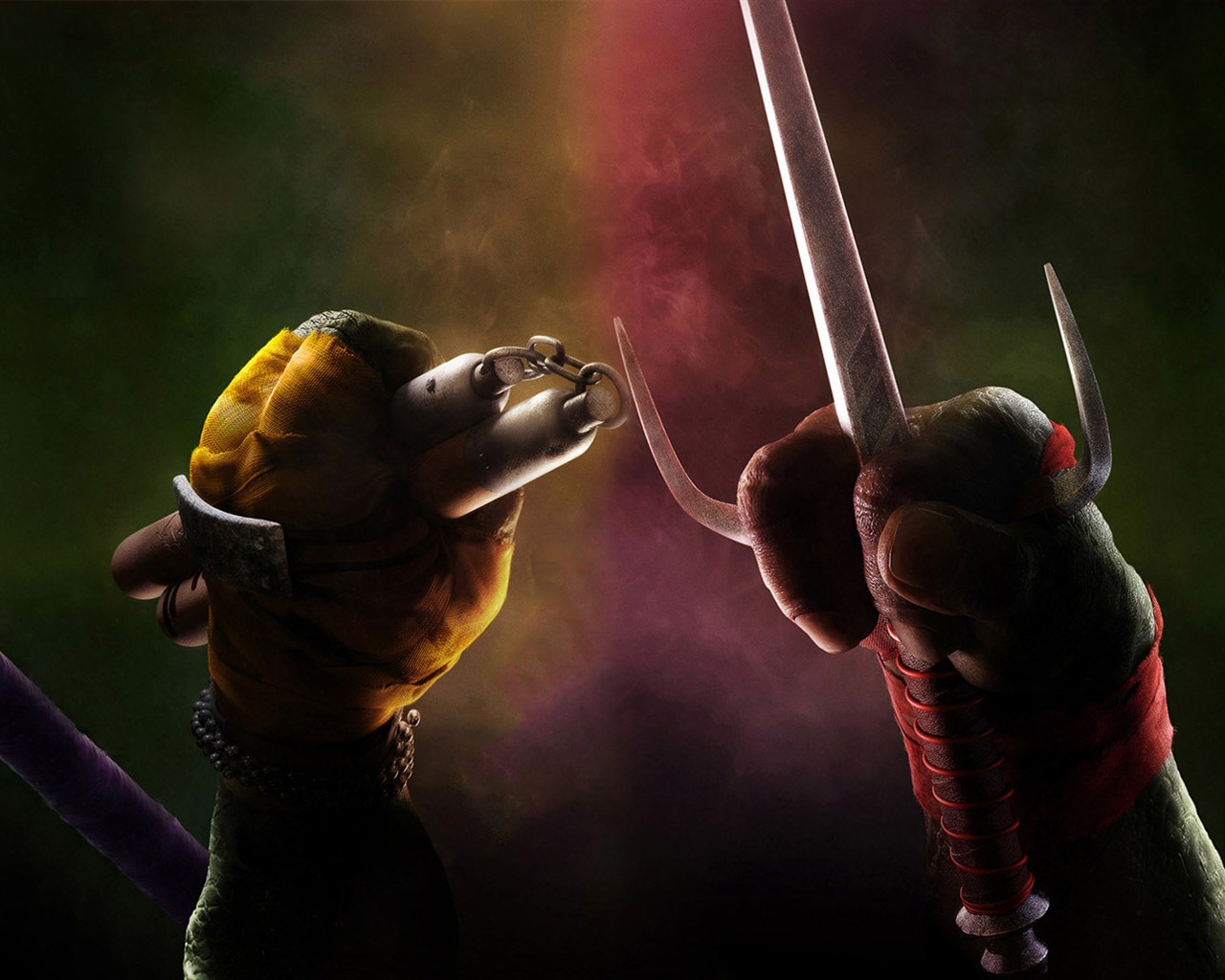 2014 Teenage Mutant Ninja Turtles HD movie wallpapers #17 - 1280x1024