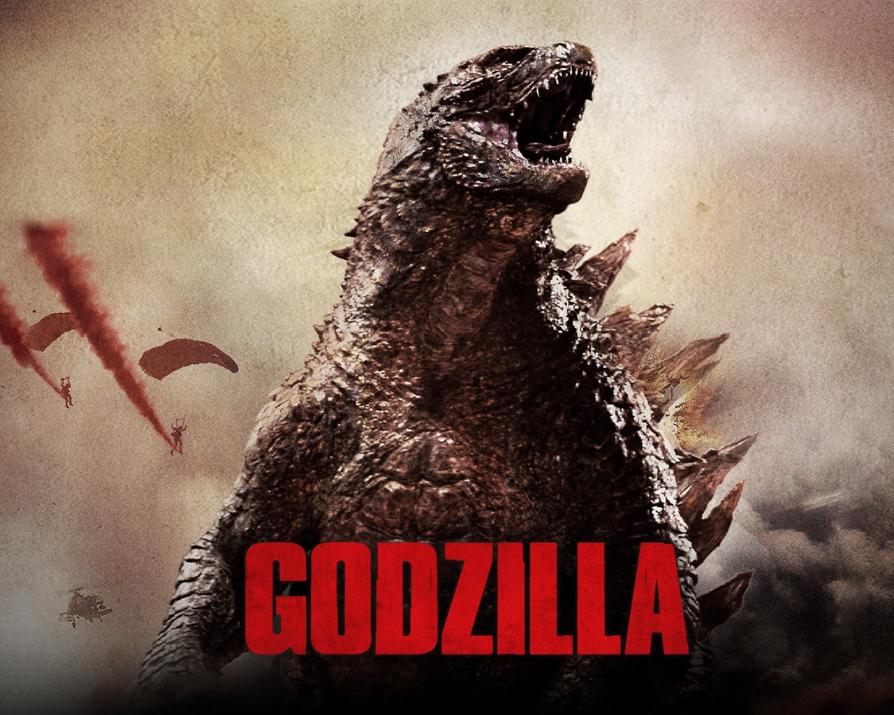 Godzilla 2014 film de fonds d'écran HD #15 - 1280x1024