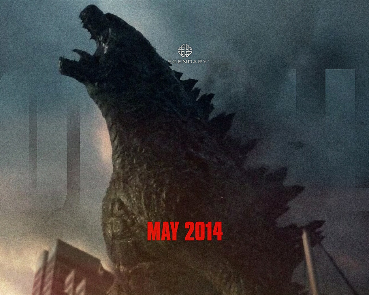 Godzilla 2014 film de fonds d'écran HD #16 - 1280x1024