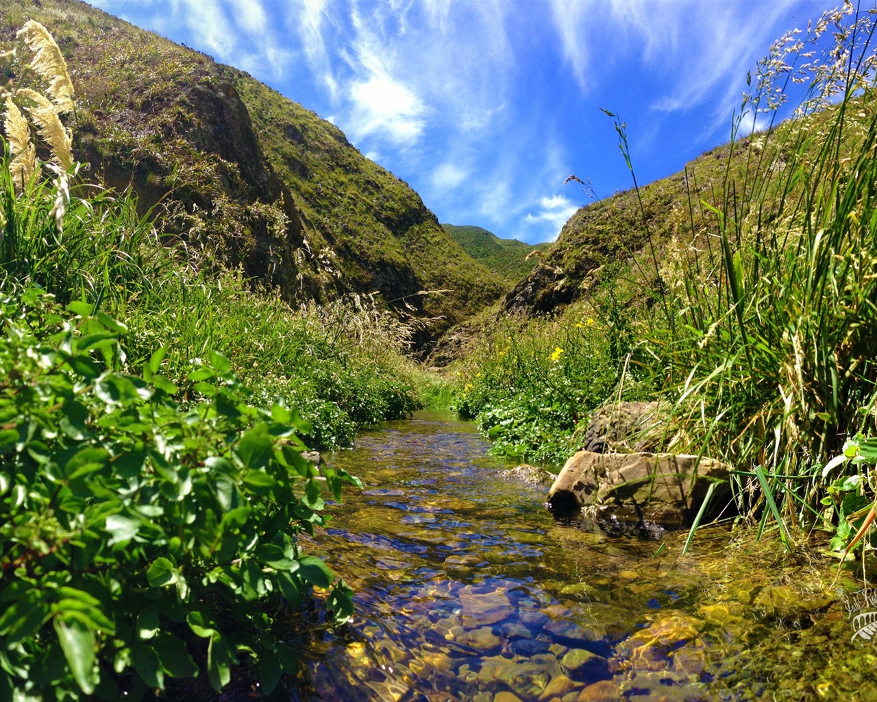 Impresionantes paisajes de Nueva Zelanda, Windows 8 tema fondos de pantalla #8 - 1280x1024