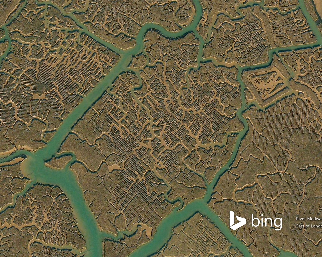 Microsoft Bing HD Wallpapers: Luftaufnahme von Europa #11 - 1280x1024