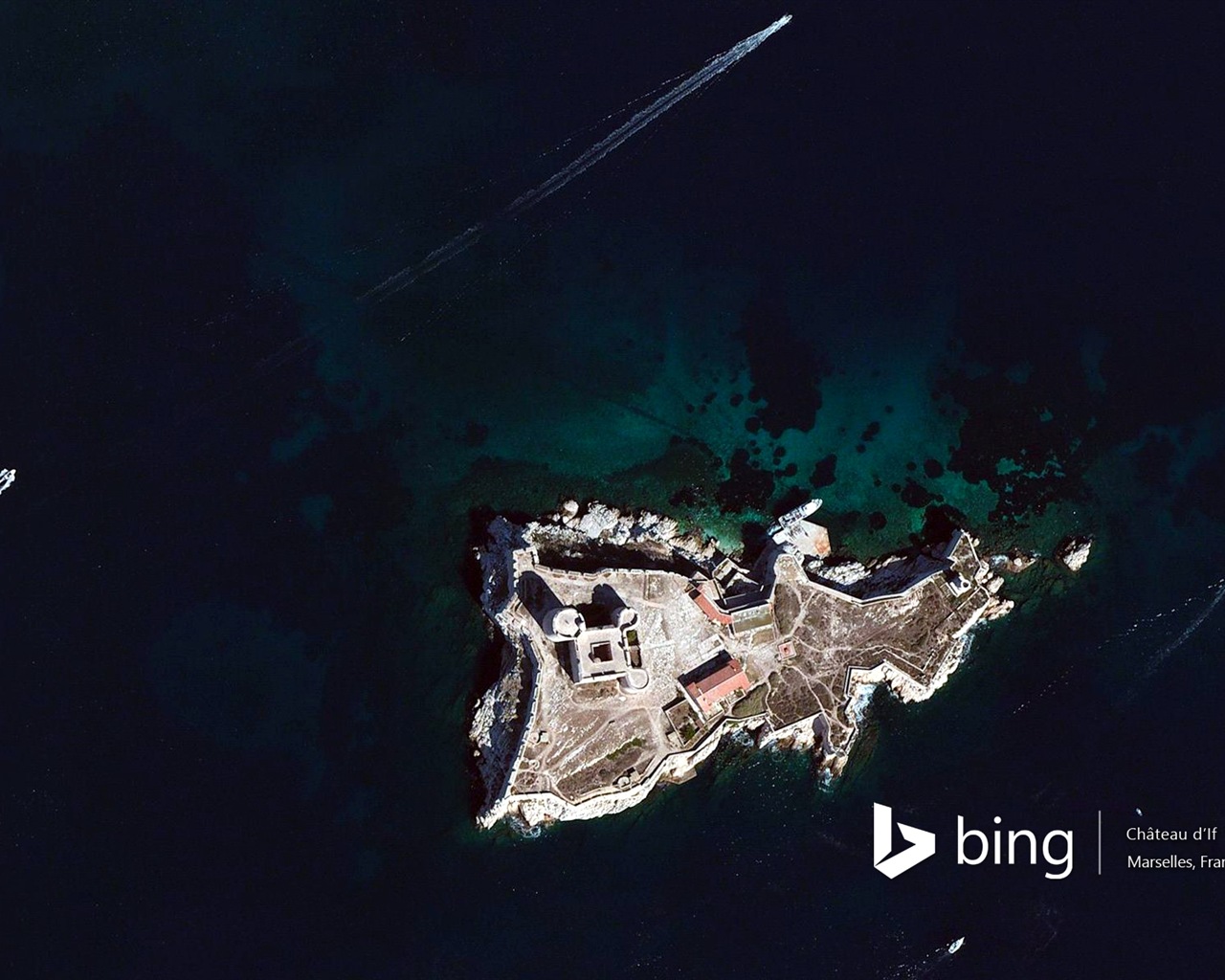 Microsoft Bing HD Wallpapers: Luftaufnahme von Europa #16 - 1280x1024