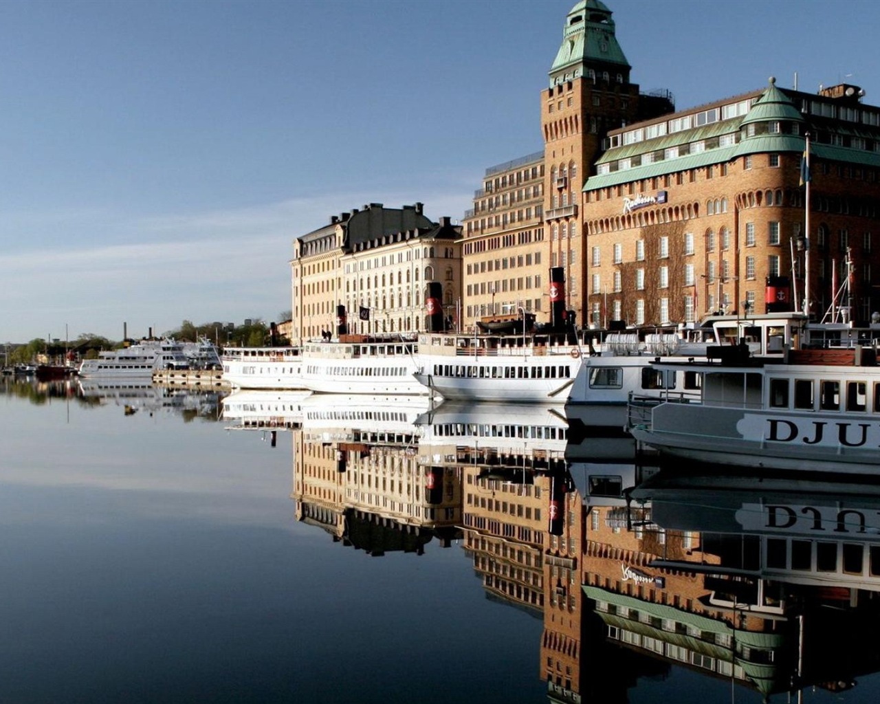 Stockholm, Schweden, die Stadt Landschaft Wallpaper #15 - 1280x1024
