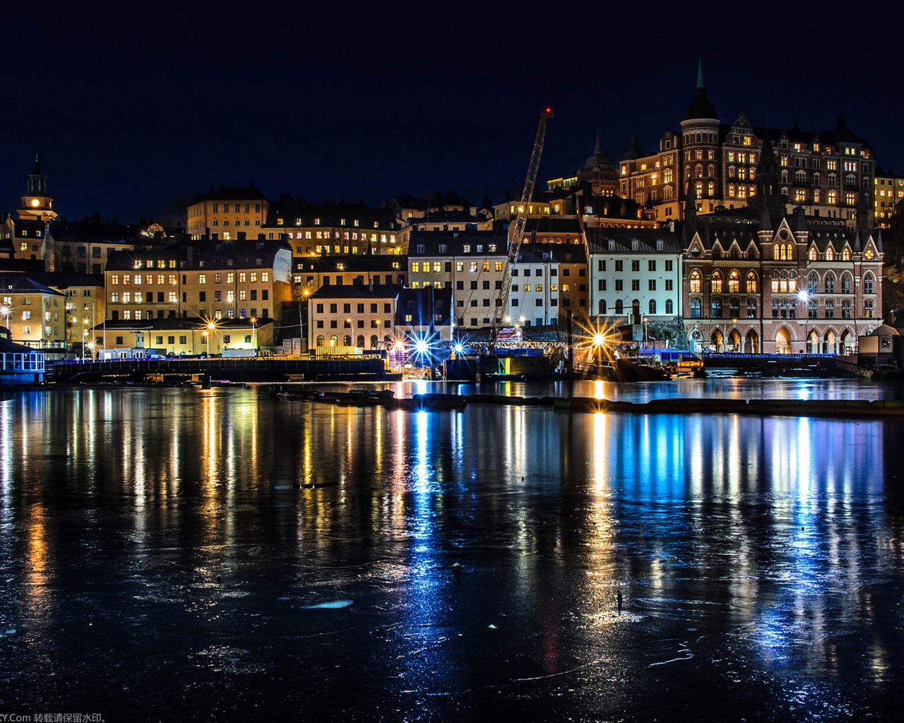 Stockholm, Suède, le fond d'écran paysage de la ville #19 - 1280x1024