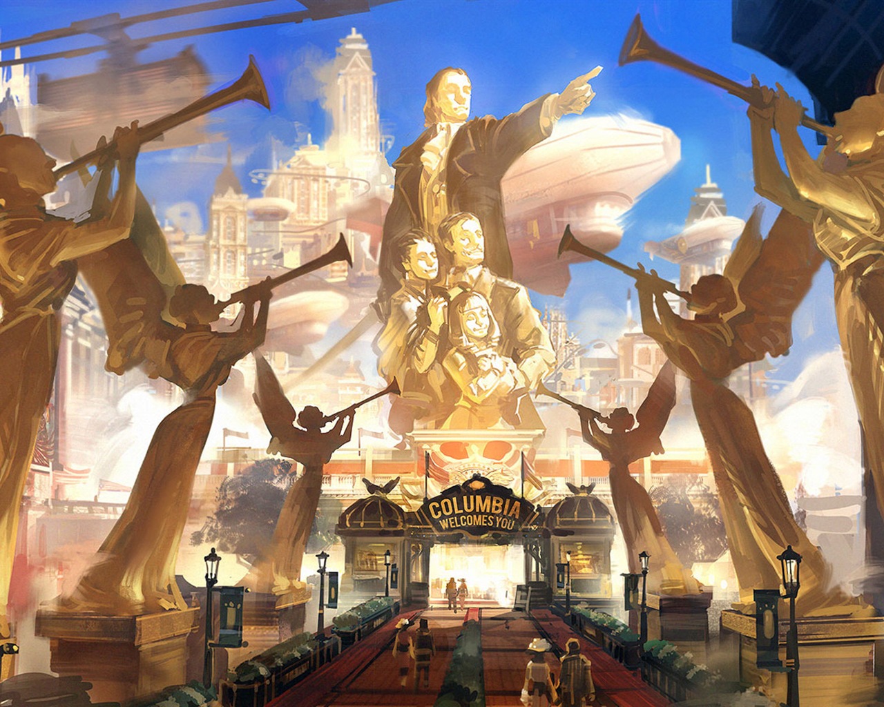 BioShock Infinite 生化奇兵：無限高清遊戲壁紙 #8 - 1280x1024