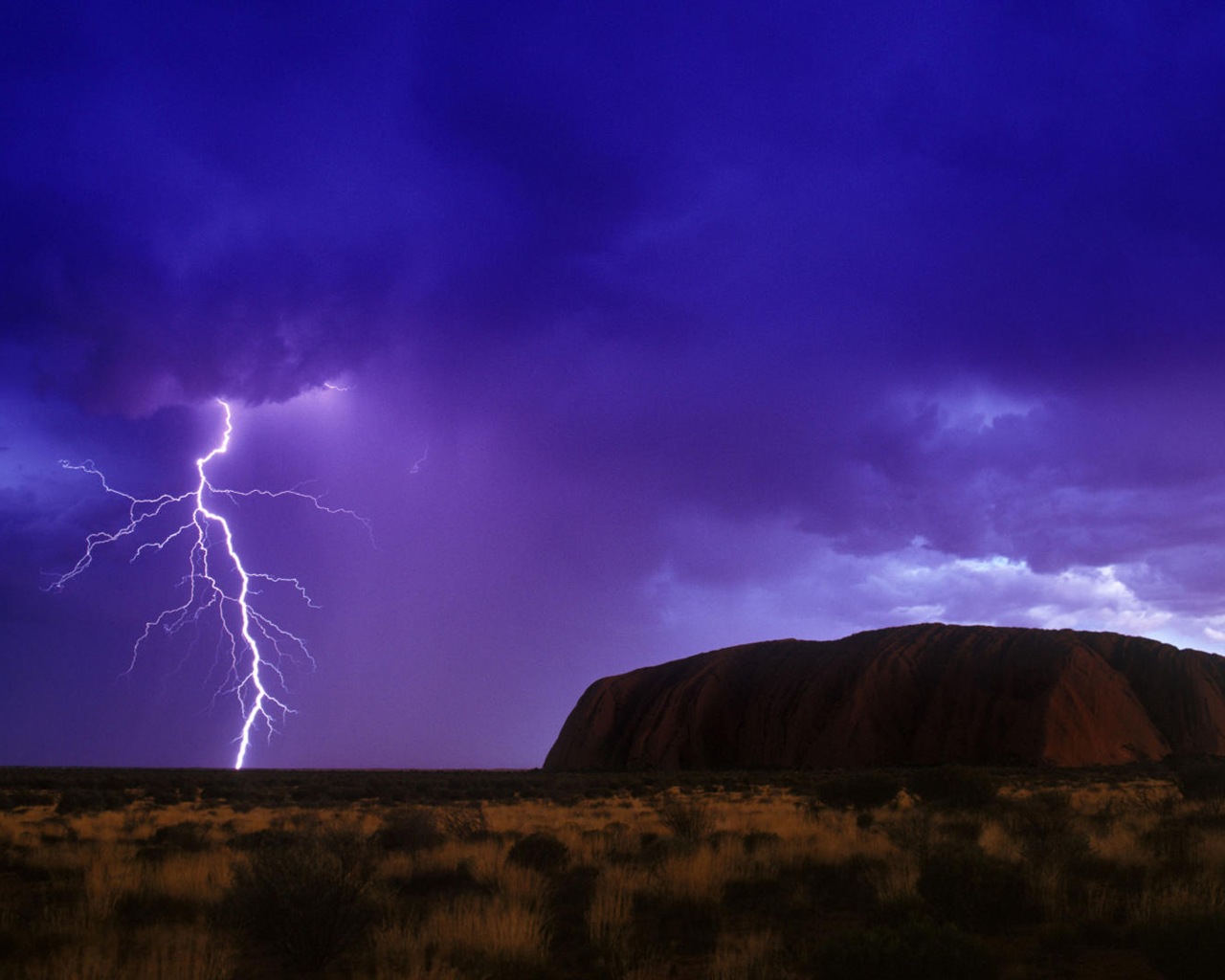 Lightning Thunder HD tapety na plochu #15 - 1280x1024