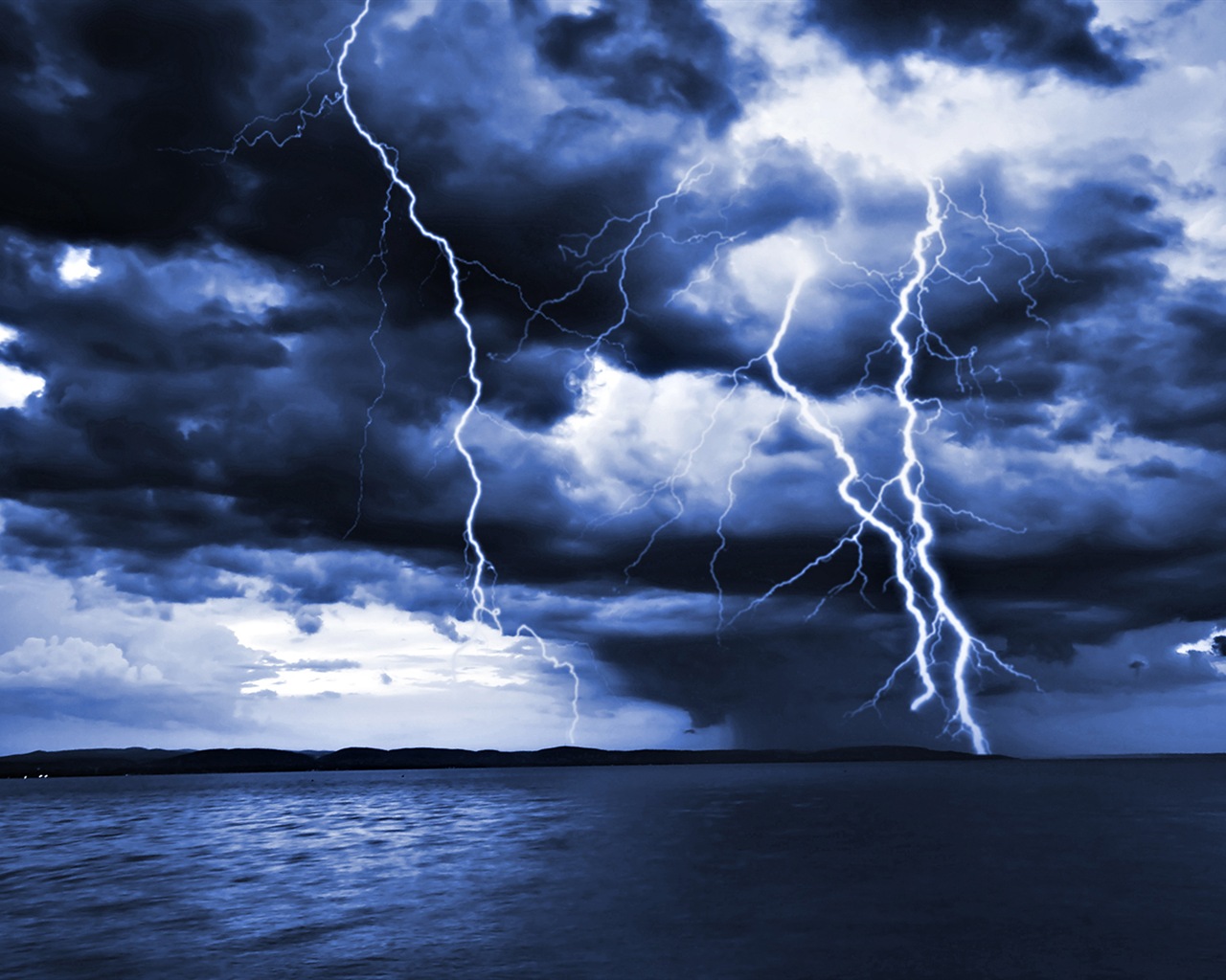 Lightning Thunder HD tapety na plochu #18 - 1280x1024