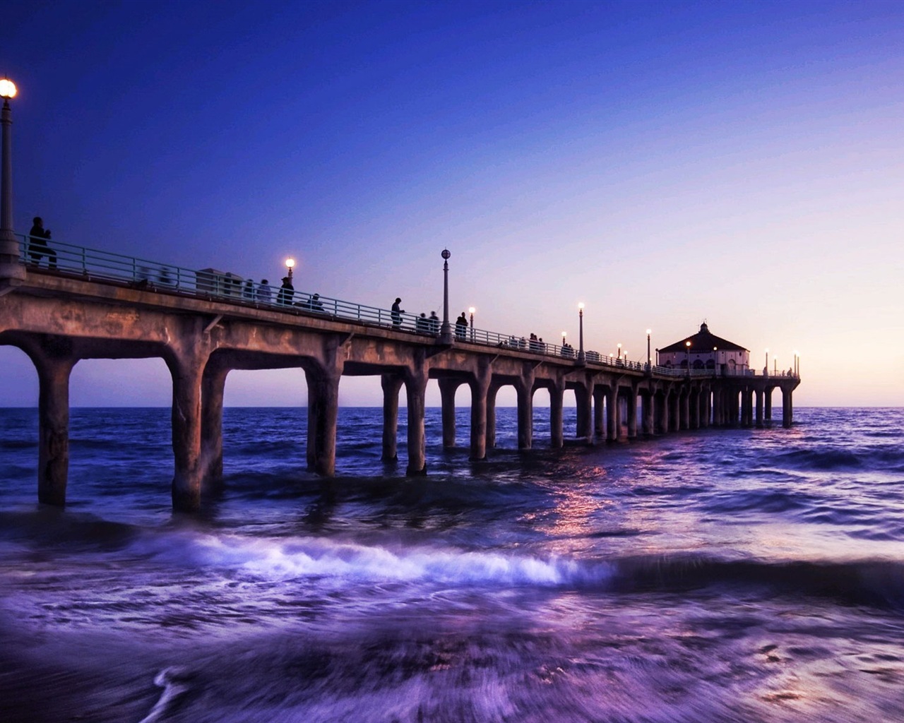 Pier a most HD tapety na plochu #6 - 1280x1024