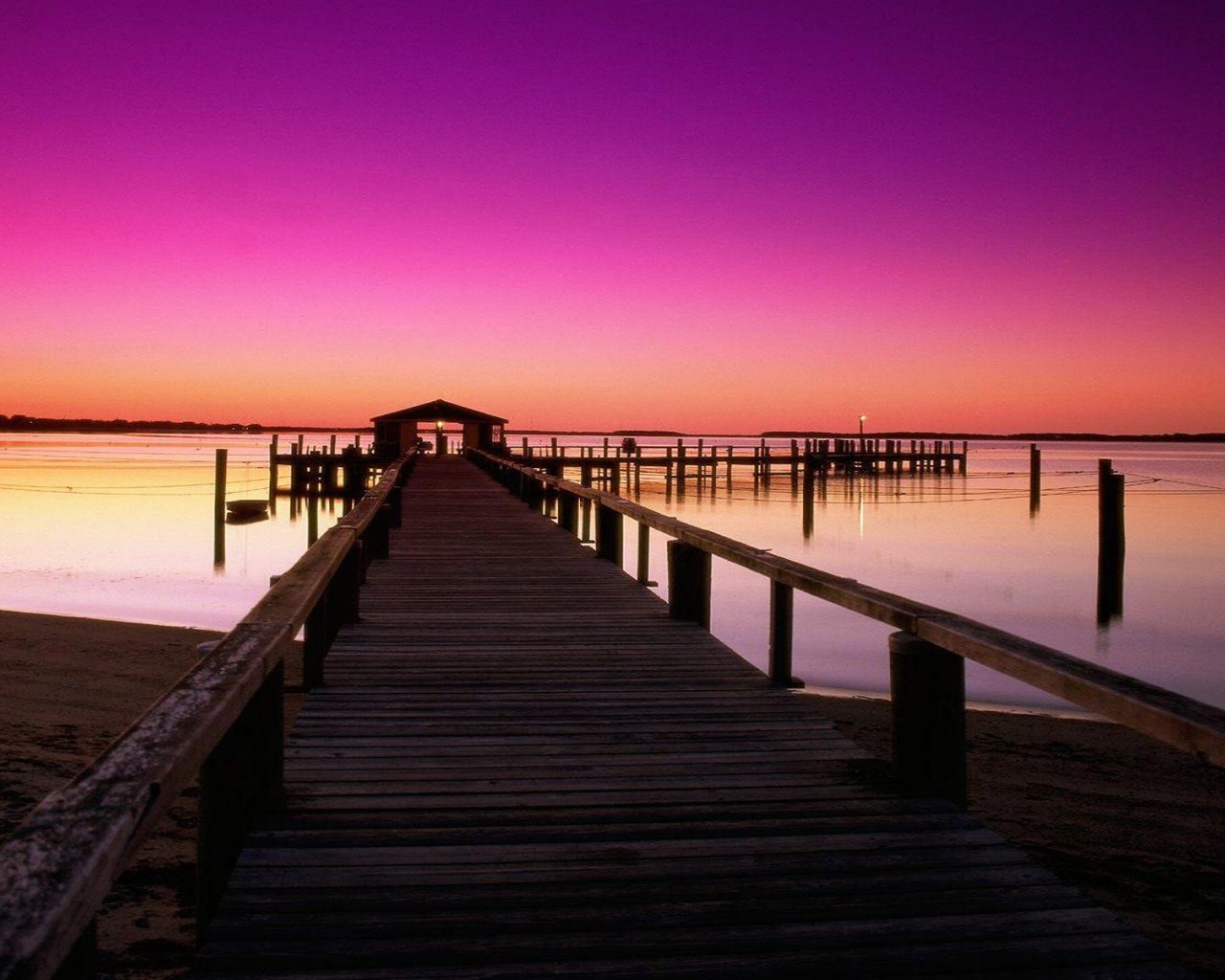 Pier a most HD tapety na plochu #10 - 1280x1024