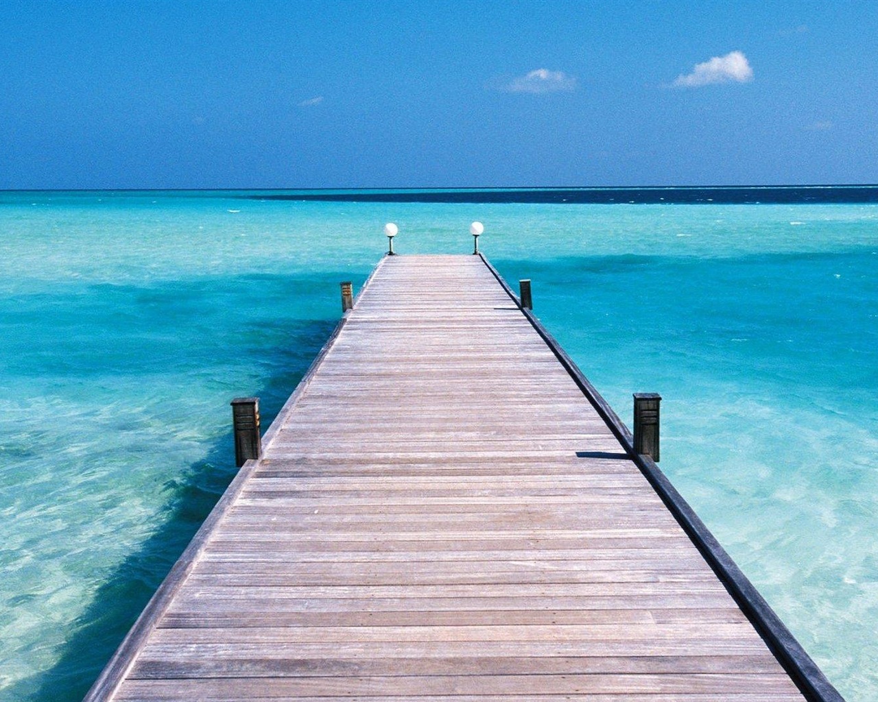 Pier a most HD tapety na plochu #12 - 1280x1024
