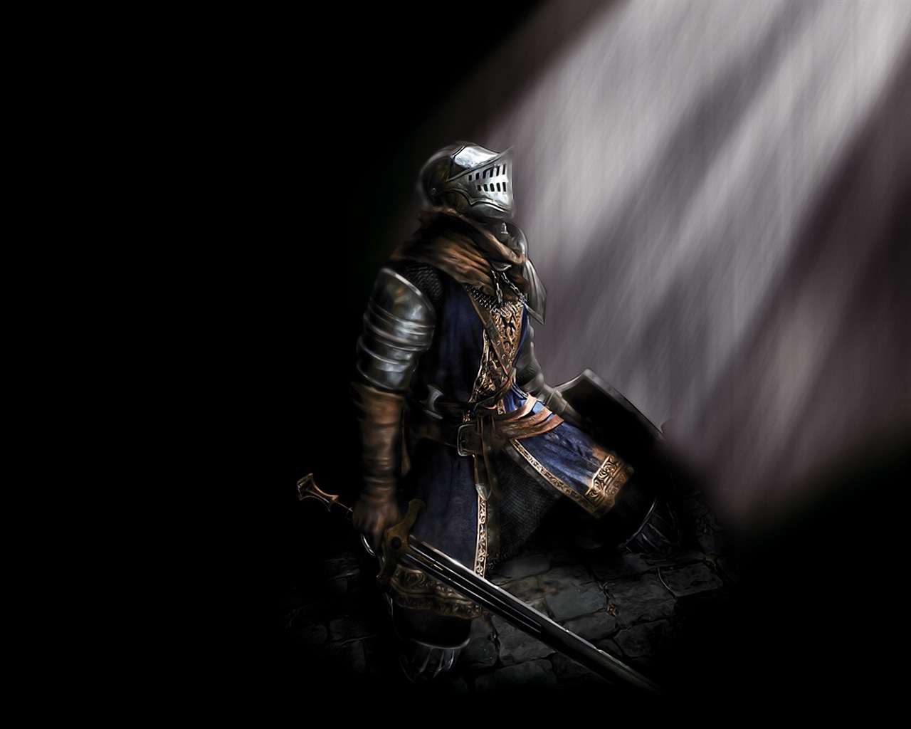 Tmavé Souls 2 hra HD tapety na plochu #16 - 1280x1024