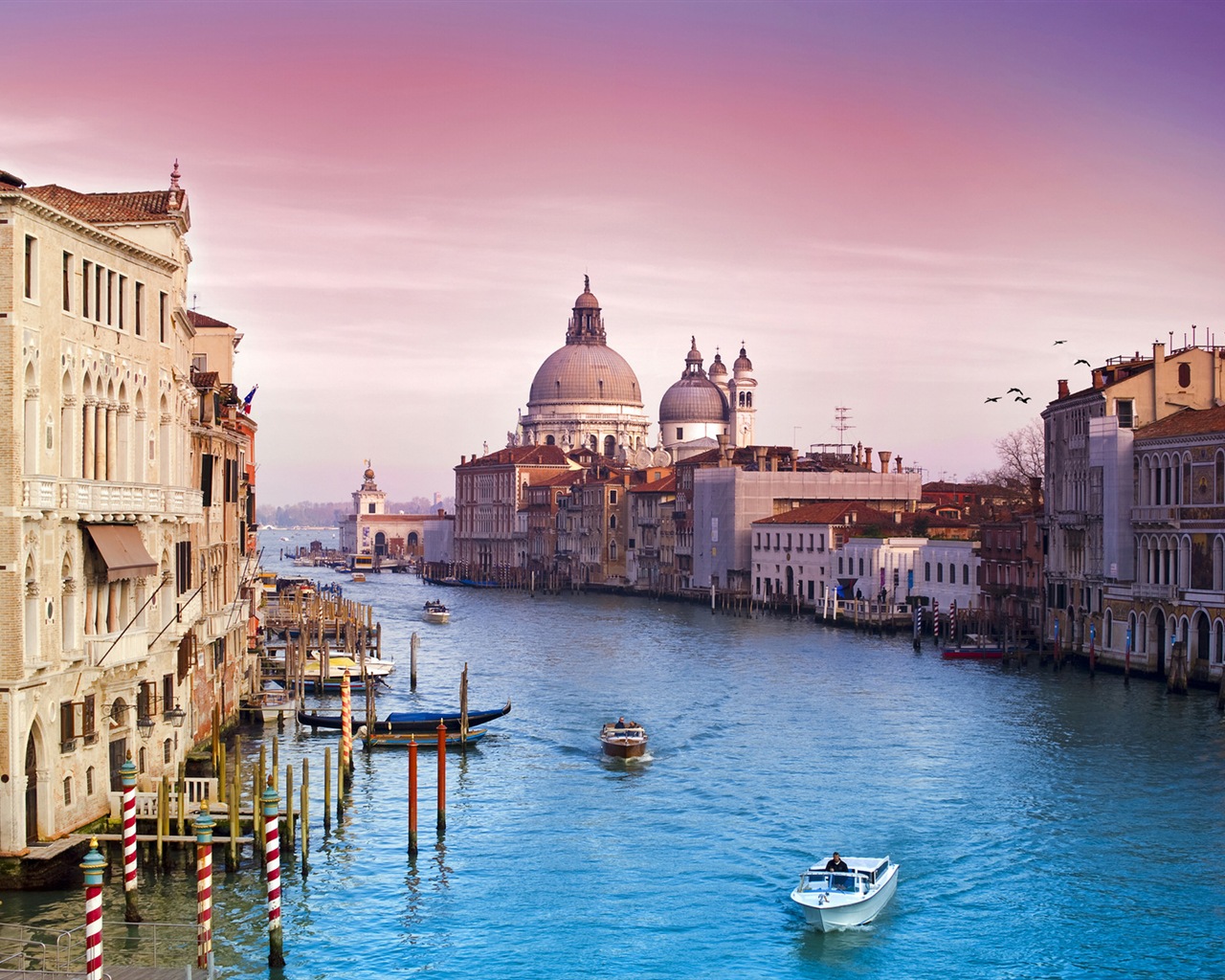 Beautiful watertown, Venice HD wallpapers #1 - 1280x1024