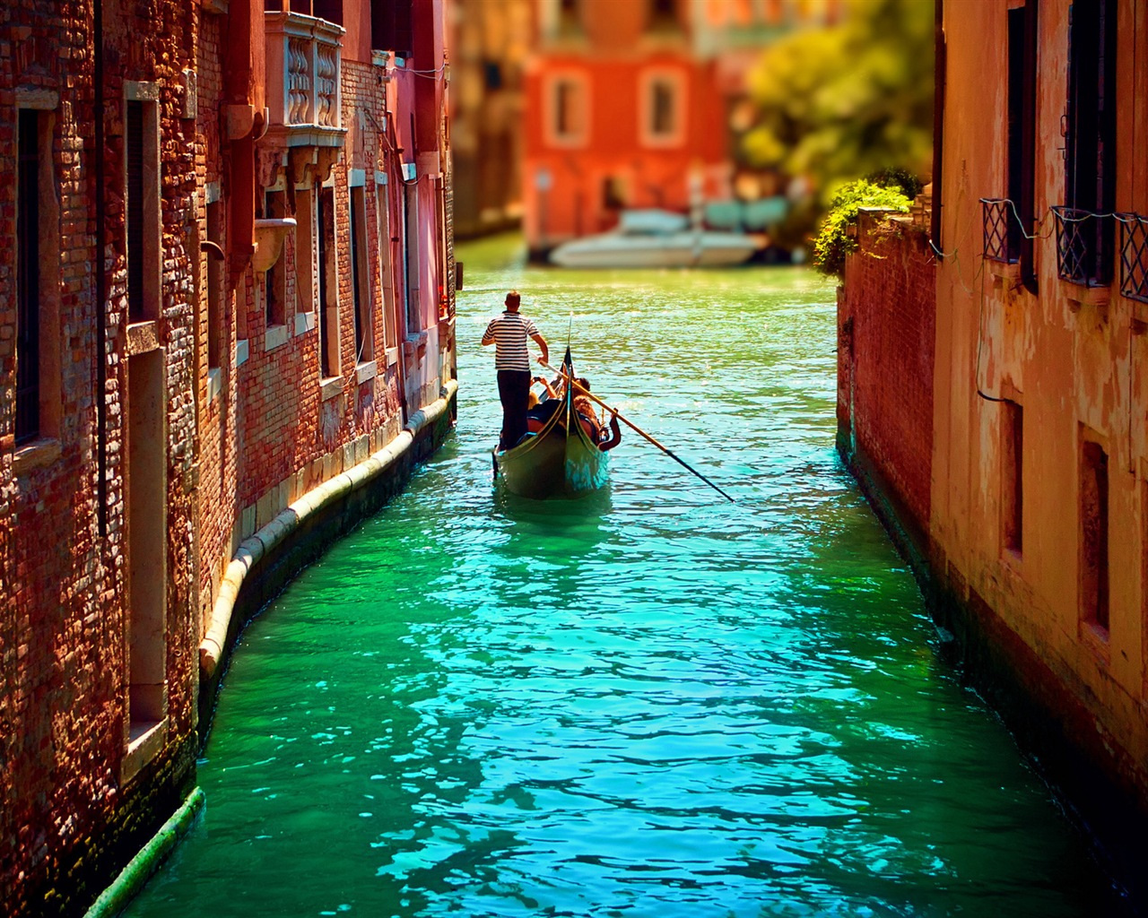Beautiful watertown, Venice HD wallpapers #3 - 1280x1024