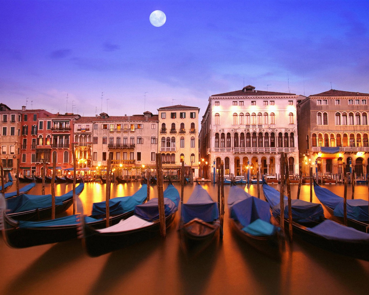 Krásné Watertown, Venice HD tapety na plochu #5 - 1280x1024