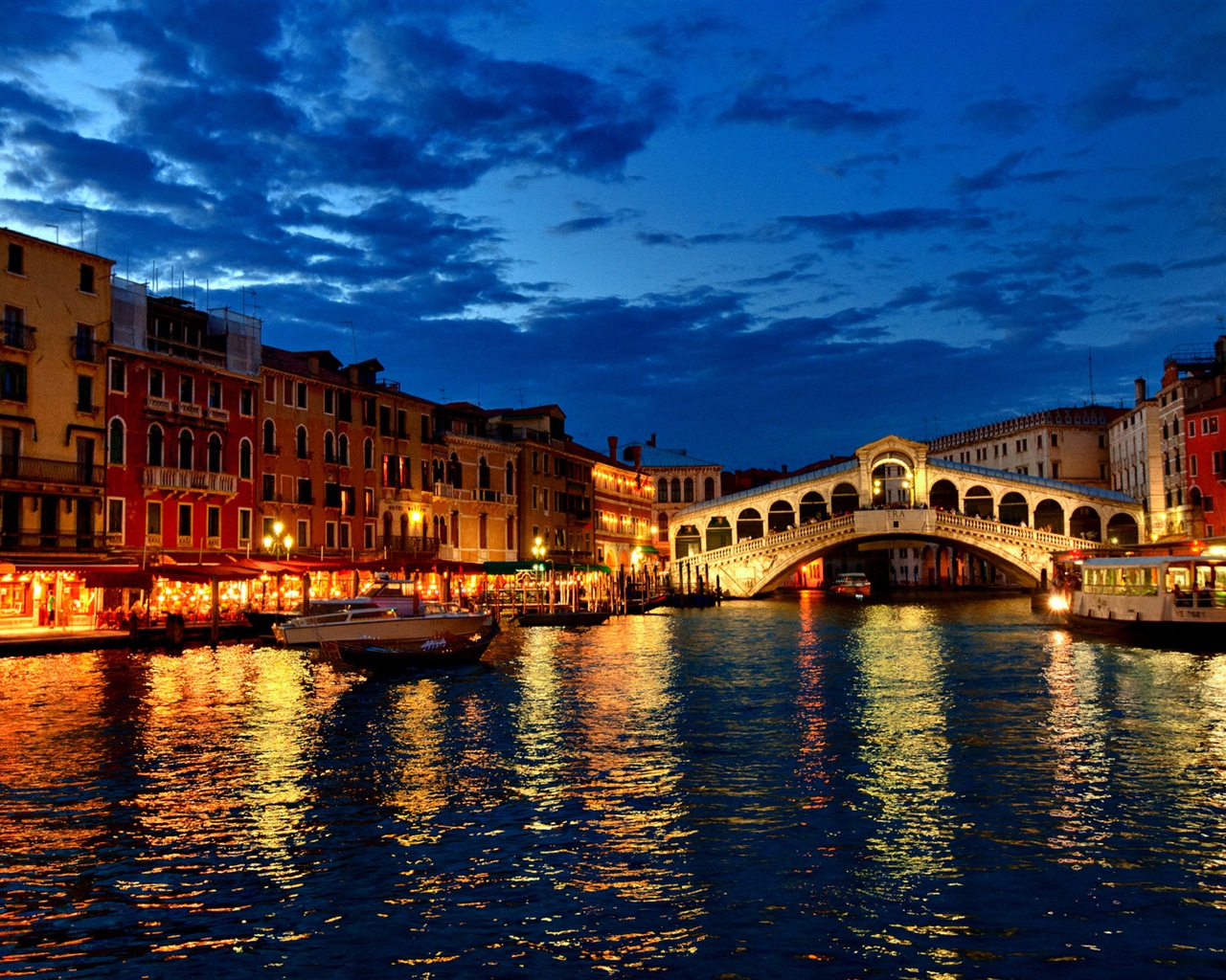 Belle Watertown, Venise fonds d'écran HD #17 - 1280x1024