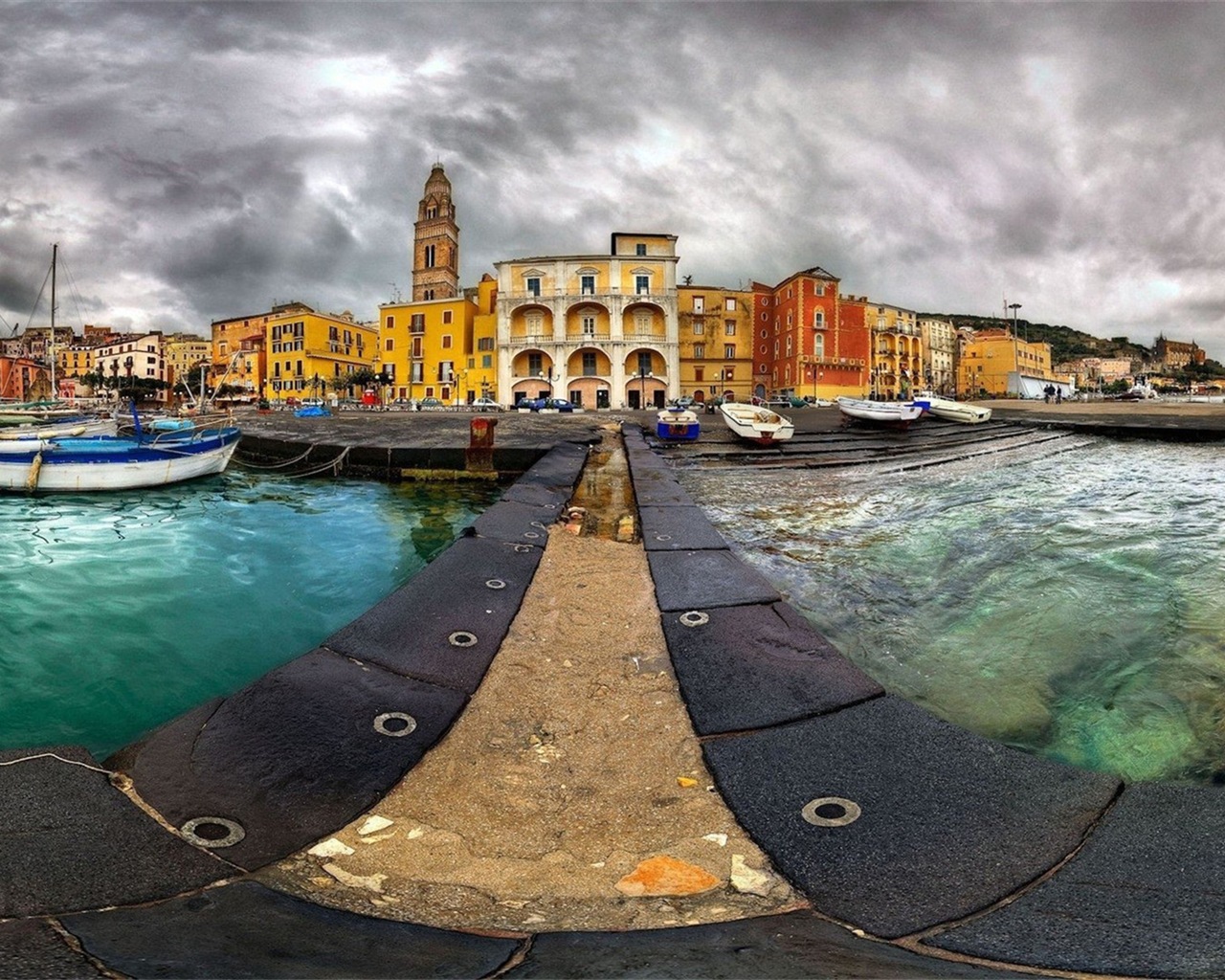 Krásné Watertown, Venice HD tapety na plochu #18 - 1280x1024