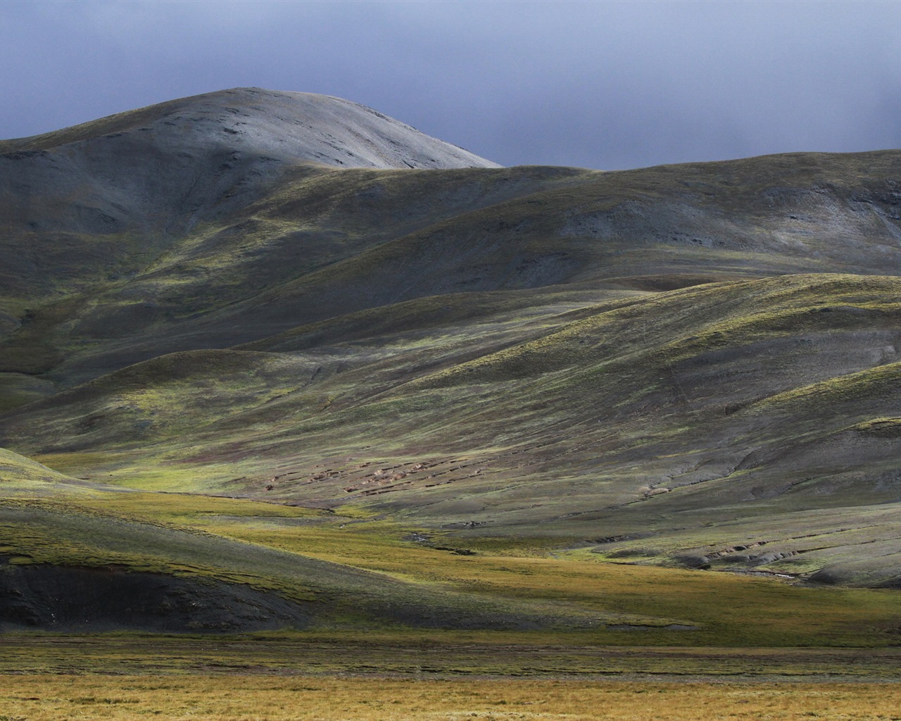 Qinghai Plateau krásné scenérie tapety #4 - 1280x1024