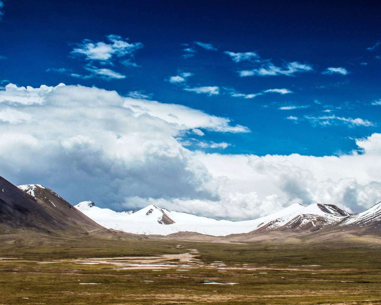 Qinghai Plateau krásné scenérie tapety #12 - 1280x1024