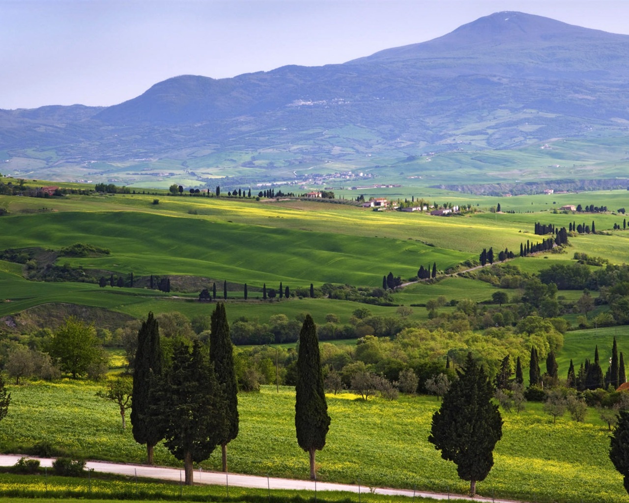 Italská přírodní krásy scenérie HD tapetu #3 - 1280x1024