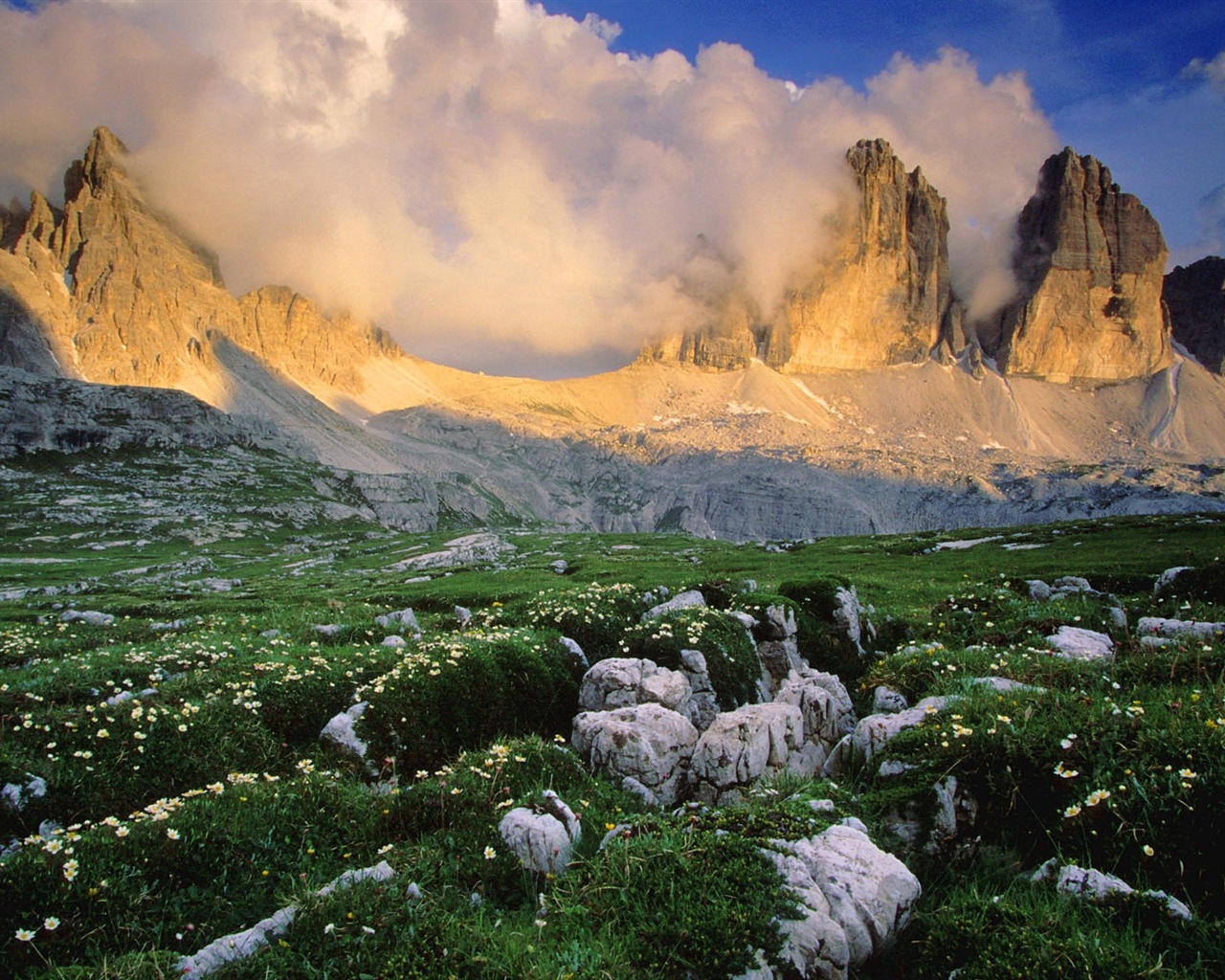 이탈리아어 자연의 아름다움 풍경의 HD 벽지 #4 - 1280x1024