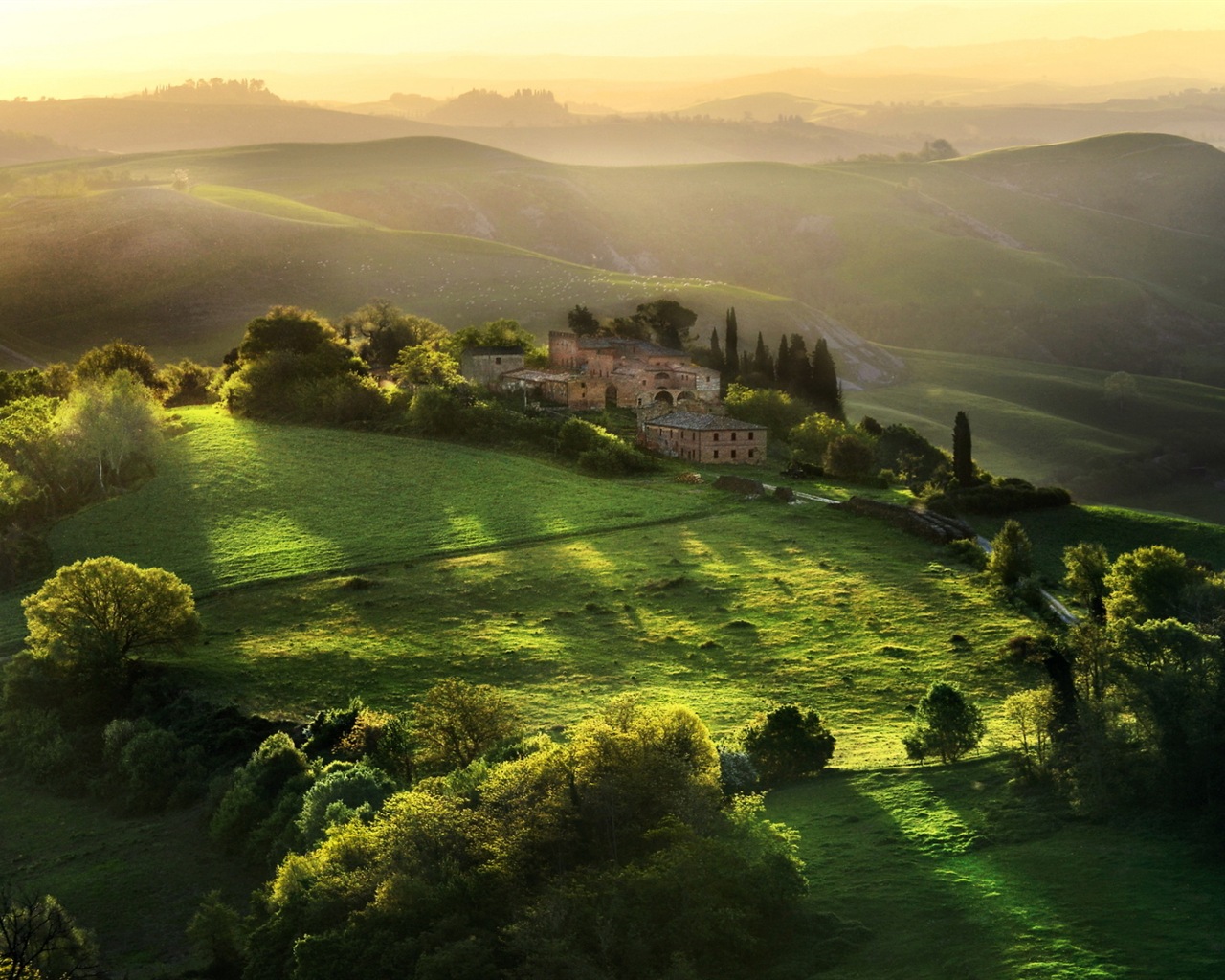 意大利自然美景 高清壁纸8 - 1280x1024